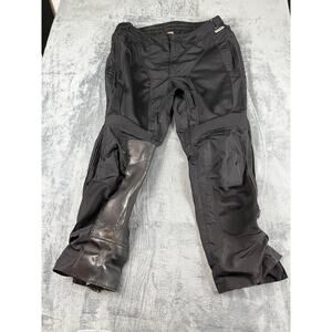 Klim Induction Motorcycle Mesh Pants Size 42 Black Armored Street Riding Ins:33